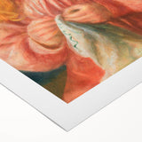 Impressionism Wall Art - Jean Renoir Sewing by Renoir Print for Home Decor