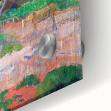 Vibrant Landscape Wall Art - Gauguin’s Nature Scene with Horse Decor