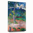 Vibrant Landscape Wall Art - Gauguin’s Nature Scene with Horse Decor