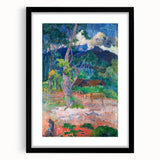 Vibrant Landscape Wall Art - Gauguin’s Nature Scene with Horse Decor