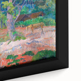 Vibrant Landscape Wall Art - Gauguin’s Nature Scene with Horse Decor