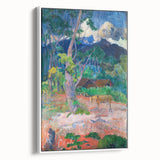 Vibrant Landscape Wall Art - Gauguin’s Nature Scene with Horse Decor