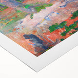 Vibrant Landscape Wall Art - Gauguin’s Nature Scene with Horse Decor