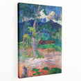 Vibrant Landscape Wall Art - Gauguin’s Nature Scene with Horse Decor