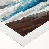 Realism Art Print - Prout’s Neck, Breakers by Winslow Homer, Ocean Waves Scene