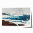 Realism Art Print - Prout’s Neck, Breakers by Winslow Homer, Ocean Waves Scene