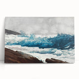 Realism Art Print - Prout’s Neck, Breakers by Winslow Homer, Ocean Waves Scene