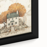 Black wall art featuring a textured, colorful abstract design on a framed canvas, ideal for living room decor.