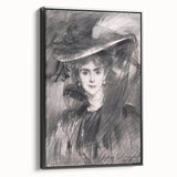 Famous Romantic Era Art - Portrait of the Baroness de Meyer