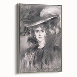 Famous Romantic Era Art - Portrait of the Baroness de Meyer