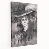 Famous Romantic Era Art - Portrait of the Baroness de Meyer