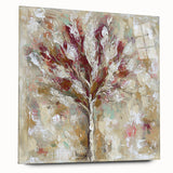 Dining Room Wall Decor - Textured Tree Canvas Art