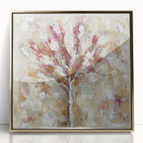 Dining Room Wall Decor - Textured Tree Canvas Art