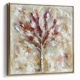 Dining Room Wall Decor - Textured Tree Canvas Art