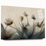 Ethereal Floral Abstract Wall Art – Modern Canvas & Framed Print