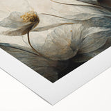 Ethereal Floral Abstract Wall Art – Modern Canvas & Framed Print