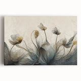 Ethereal Floral Abstract Wall Art – Modern Canvas & Framed Print