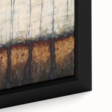 Rustic Abstract Tree Canvas Art - Modern Earthy Wall Décor