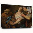Baroque Romantic Scene: Classic Art Print with Emotional Depth