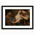 Baroque Romantic Scene: Classic Art Print with Emotional Depth