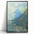 Impressionist Wall Art - Jeanne Gonzales Painting in the Garden Print