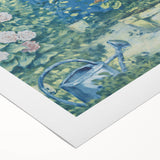 Impressionist Wall Art - Jeanne Gonzales Painting in the Garden Print