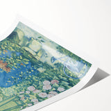 Impressionist Wall Art - Jeanne Gonzales Painting in the Garden Print