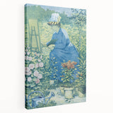 Impressionist Wall Art - Jeanne Gonzales Painting in the Garden Print