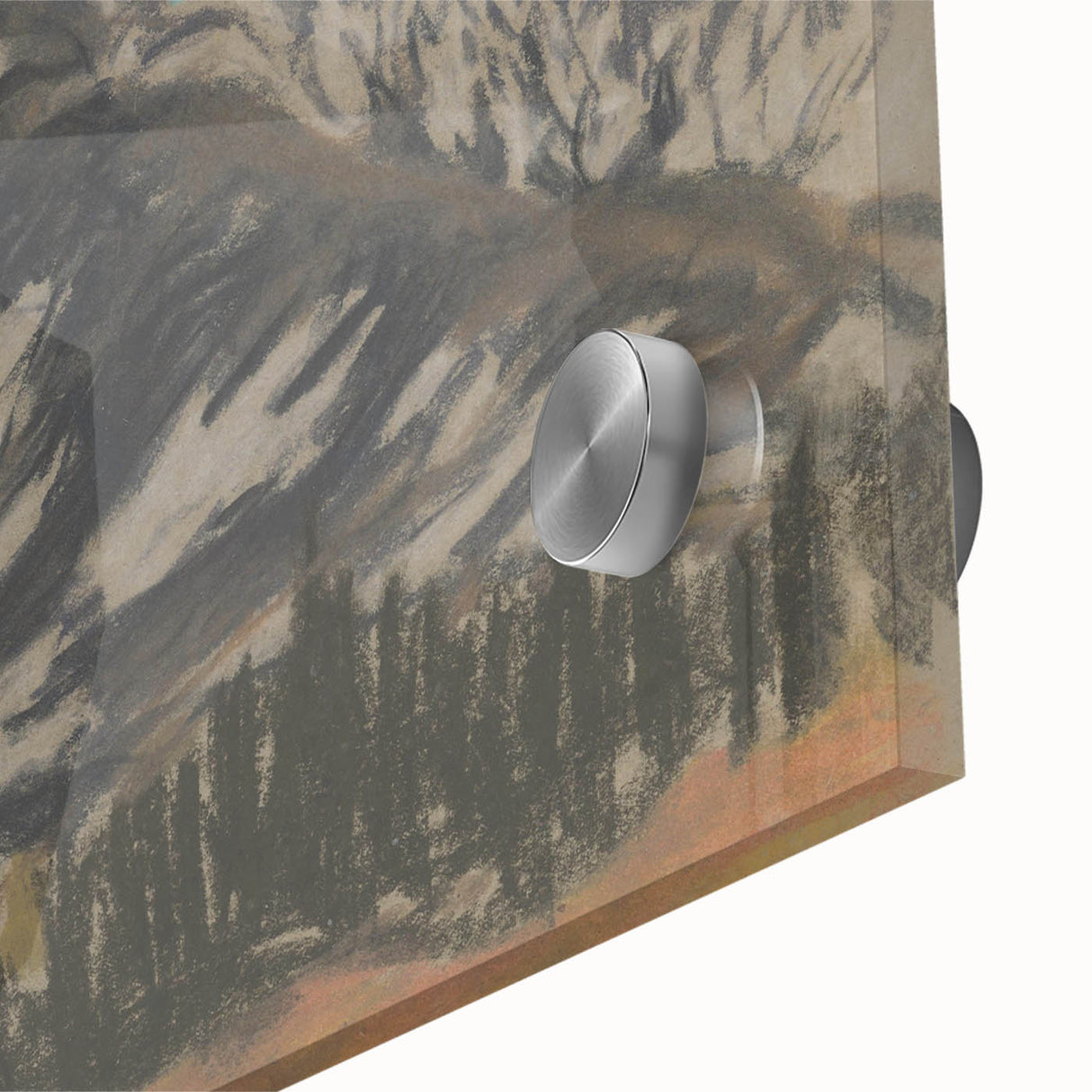 Mountain Landscape Wall Art - Serene Modern Nature Decor for Home