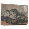 Mountain Landscape Wall Art - Serene Modern Nature Decor for Home