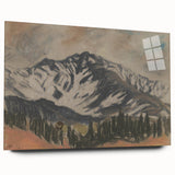 Mountain Landscape Wall Art - Serene Modern Nature Decor for Home