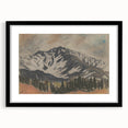 Mountain Landscape Wall Art - Serene Modern Nature Decor for Home