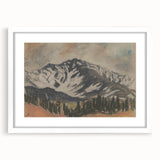 Mountain Landscape Wall Art - Serene Modern Nature Decor for Home