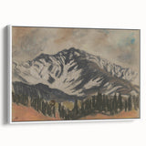 Mountain Landscape Wall Art - Serene Modern Nature Decor for Home
