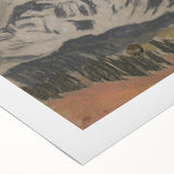 Mountain Landscape Wall Art - Serene Modern Nature Decor for Home