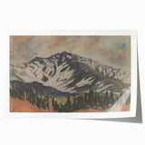 Mountain Landscape Wall Art - Serene Modern Nature Decor for Home