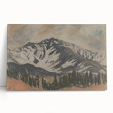 Mountain Landscape Wall Art - Serene Modern Nature Decor for Home