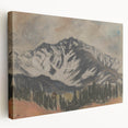 Mountain Landscape Wall Art - Serene Modern Nature Decor for Home
