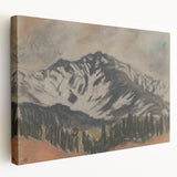 Mountain Landscape Wall Art - Serene Modern Nature Decor for Home