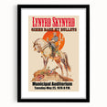 Lynyrd Skynyrd Retro Poster - Gimme Back My Bullets 1976