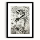 Impressionist Wall Art - Jeanne II by Édouard Manet Print in Black & White