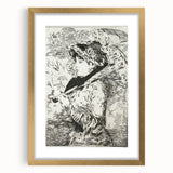 Impressionist Wall Art - Jeanne II by Édouard Manet Print in Black & White