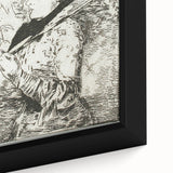 Impressionist Wall Art - Jeanne II by Édouard Manet Print in Black & White