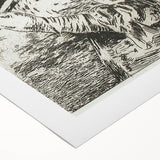 Impressionist Wall Art - Jeanne II by Édouard Manet Print in Black & White