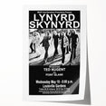 Lynyrd Skynyrd Retro Poster - 1976 Ted Nugent Concert