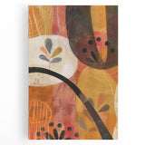 Large black and white abstract canvas featuring swirling patterns, ideal for kitchen wall art.