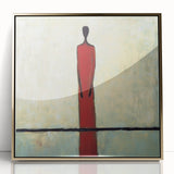 Minimalist Figurative Abstract Wall Art – Modern Canvas & Prints