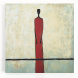 Minimalist Figurative Abstract Wall Art – Modern Canvas & Prints
