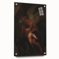 Baroque Angelic Struggle: Classic Art Print with Powerful Imagery