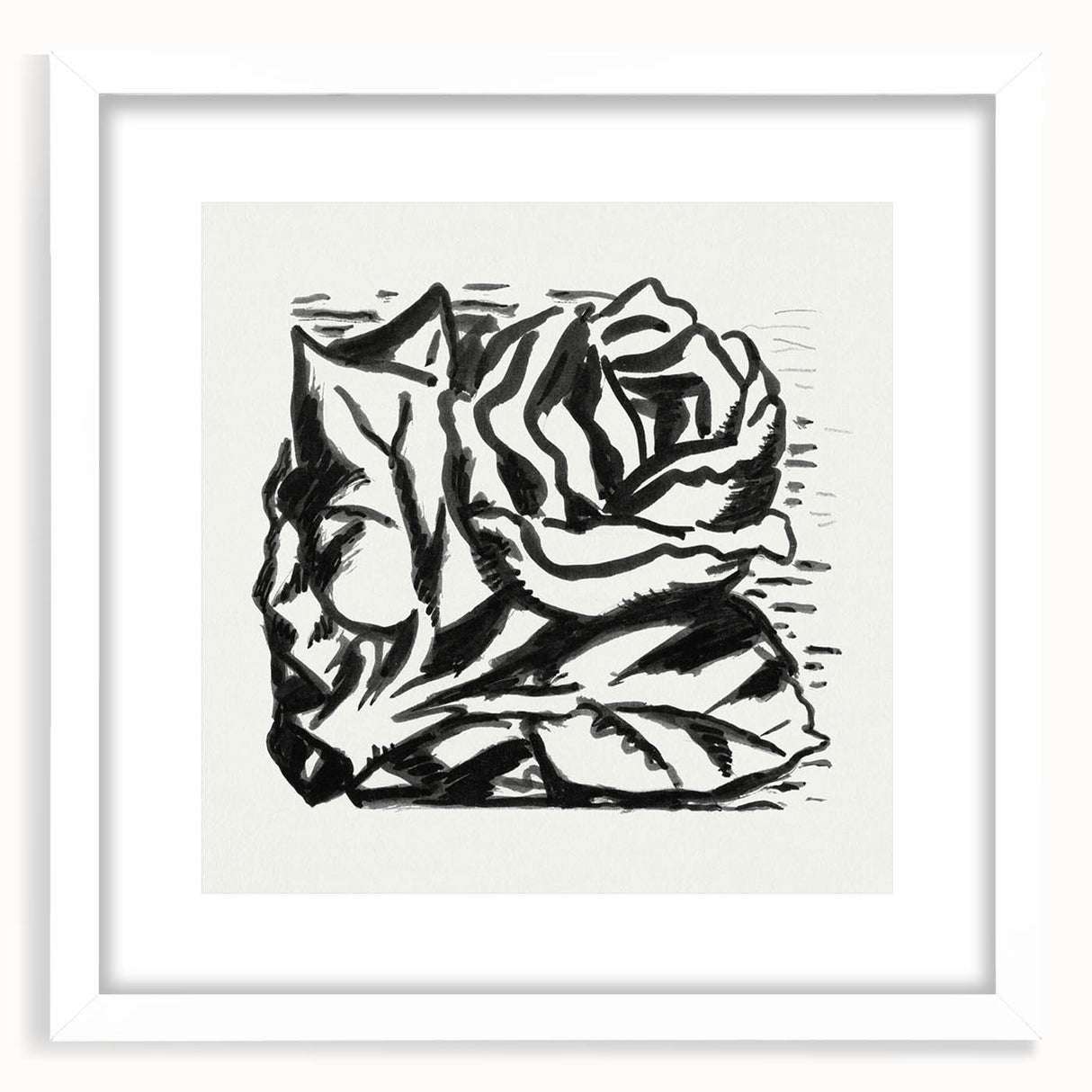 Expressionist Art - Rose by Leo Gestel
